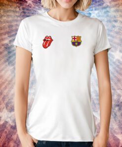 Fc barcelona rolling stones 202324 rolling stones barcelona Tee Shirt