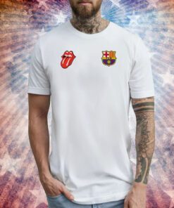 Fc barcelona rolling stones 202324 rolling stones barcelona Tee Shirt