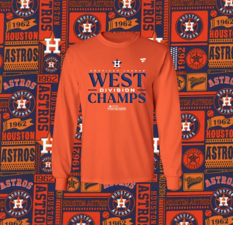 Original Houston Astros Al West Division Champions 2023 Shirts