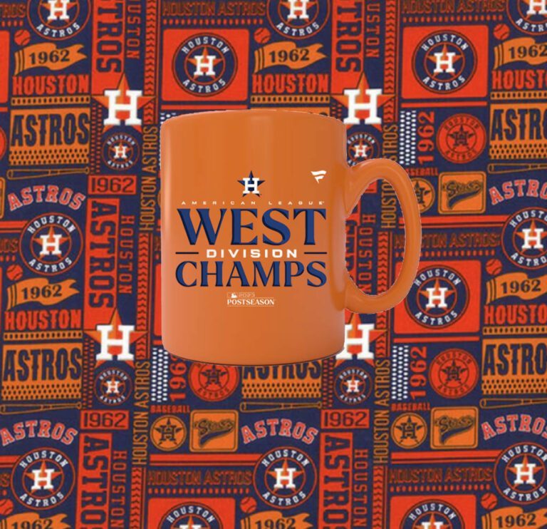 Original Houston Astros Al West Division Champions 2023 Shirts