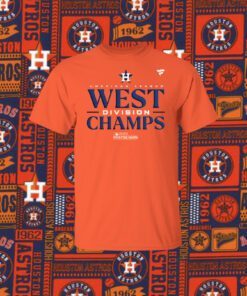 Original Houston Astros Al West Division Champions 2023 Shirts