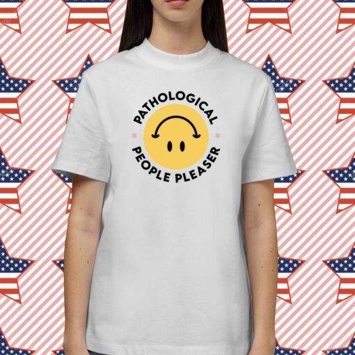 Pathological People Pleaser Smiley Tee Shirt