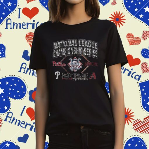 Philadelphia Phillies Vs Arizona Diamondbacks ’47 2023 NLCS Matchup Franklin Merch Shirts