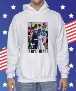 Purple Hearts The Eras Tour Tee Shirt