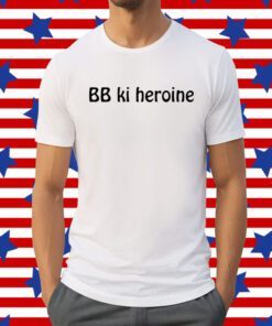 Rani Wearing Bb Ki Heroine Tee Shirt