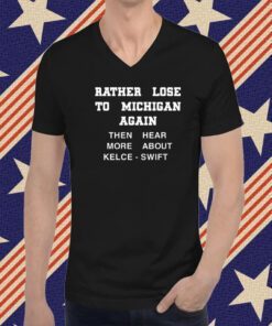 Rather Lose To Michigan Again Tee Shirt