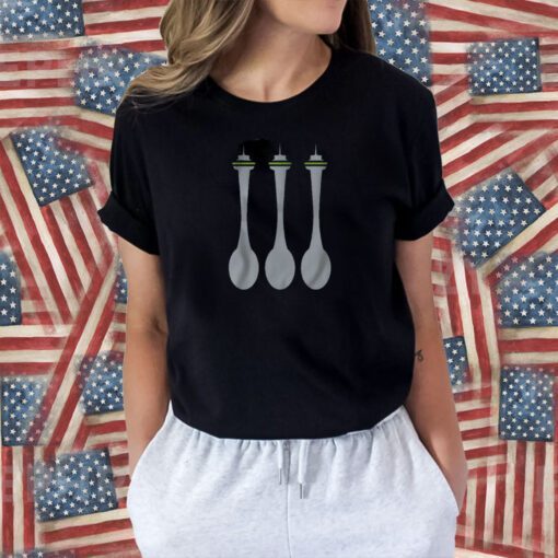 Seattle Spoon Seattle Football Tee Shirt