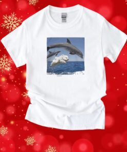 Sebastian Vettel Dog And Dolphins Tee Shirt
