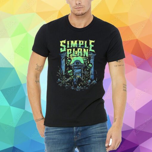 Simple Plan Halloween Tee Shirt