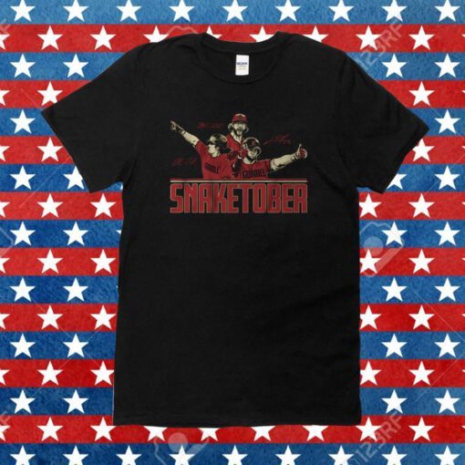 Snaketober Corbin Caroll Gurriel Gallen Tee Shirt