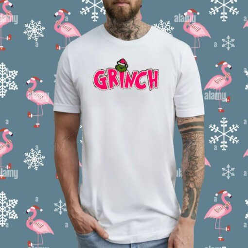 Southernshirtshack Grinch Pink Tee Shirt