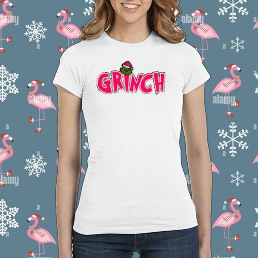 Southernshirtshack Grinch Pink Tee Shirt