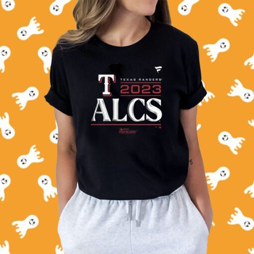 Texas Rangers 2023 Alcs Post Season Tee Shirt