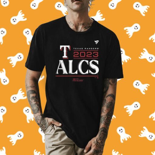 Texas Rangers 2023 Alcs Post Season Tee Shirt