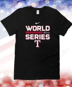 Original Texas Rangers 2023 World Series Nike Shirt