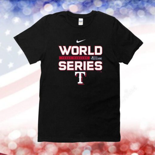 Original Texas Rangers 2023 World Series Nike Shirt