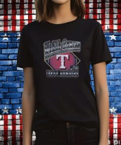 Official Texas Rangers 47 2023 World Series Franklin Tee Shirt