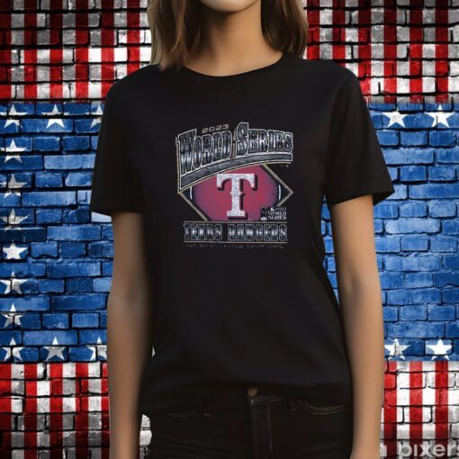 Official Texas Rangers 47 2023 World Series Franklin Tee Shirt