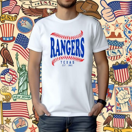 Texas Rangers Baseball Team Est 1961 Tee Shirt