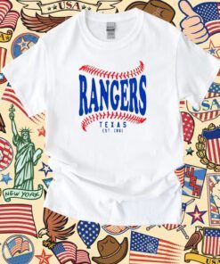 Texas Rangers Baseball Team Est 1961 Tee Shirt