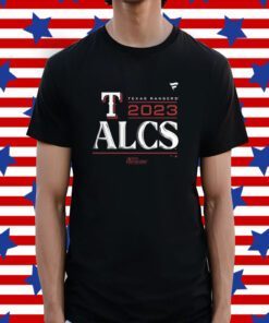 Texas Rangers Fanatics Branded 2023 Alcs Locker Room Tee Shirt