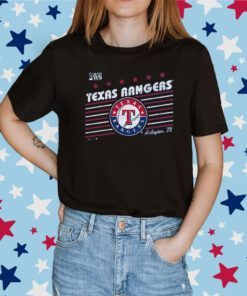 Texas Rangers Majestic Threads 2023 World Series Local Lines Tee Shirt