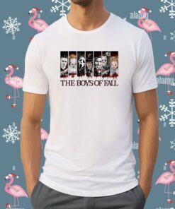 Official The Boys Of Fall Vintage Horror Movie Halloween Autumn Shirts