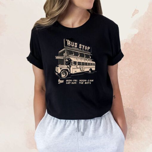 The Bus Stop Bar Nashville TN Tee Shirt