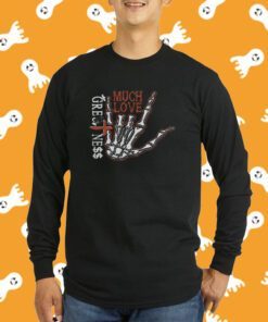 Official The real greatness skeleton hand Shirts