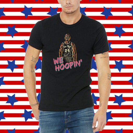 Official Tom Petrini We Hoopin' Devo T-Shirt