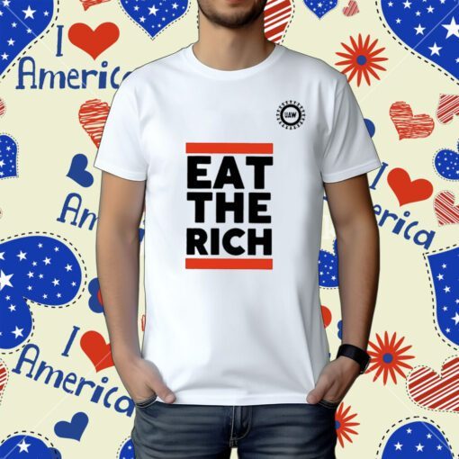 UAW President Shawn Fain Eat The Rich Tee Shirt