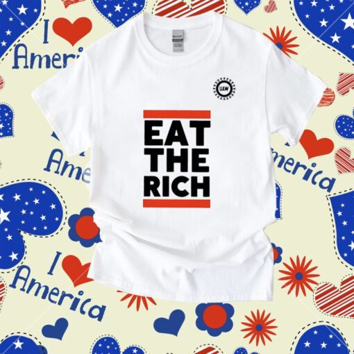 UAW President Shawn Fain Eat The Rich Tee Shirt