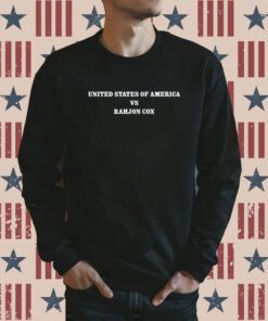 United States Of America Vs Rahjon Cox Free Tsu Surf Tee Shirt