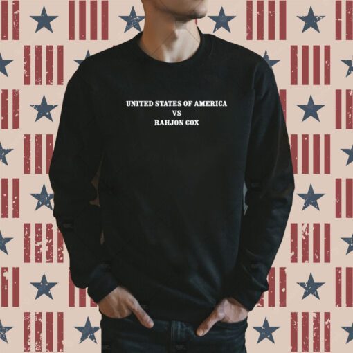 United States Of America Vs Rahjon Cox Free Tsu Surf Tee Shirt