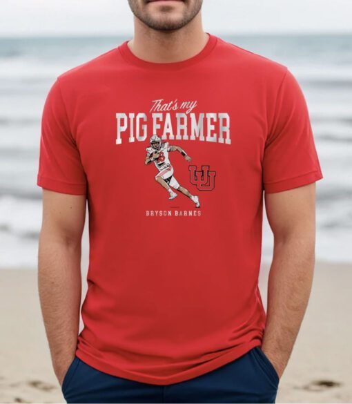 Utah Football Bryson Barnes Pig Farmer Tee Shirt