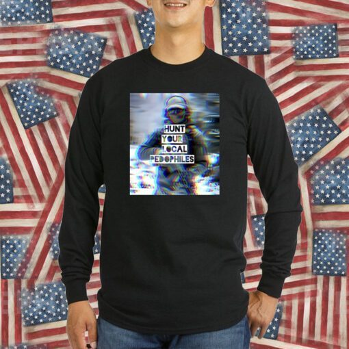 Where Ru Now Patriot Wave Hunt Your Local Pedophiles Shirt