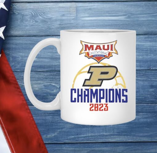 2023 Purdue Maui Invitational Champions Mug