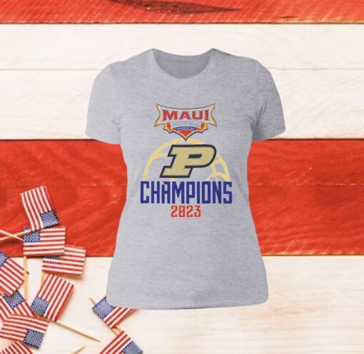 2023 Purdue Maui Invitational Champions Women Shirt