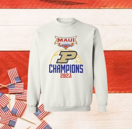 2023 Purdue Maui Invitational Champions Women sweatshirt