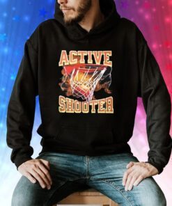 Active Shooter Basketball Hoodie T-Shirt