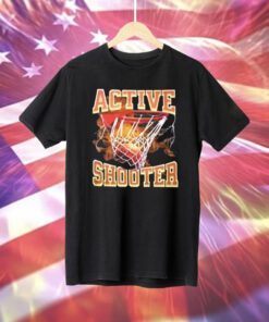 Active Shooter Basketball Hoodie Shirt