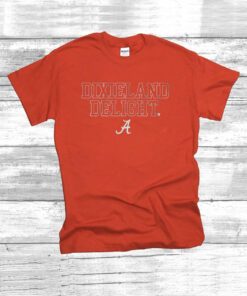 Alabama Football Dixieland Delight T-Shirts