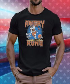 Angry Runs Browns David Njoku T-Shirts
