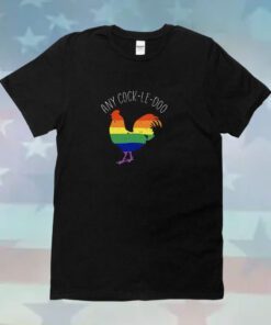 Any Cock-Le-Doo LGBT Rainbows T-Shirt