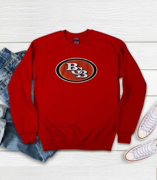 BCB Initials San Francisco Football Sweatshirt