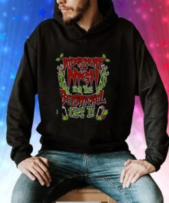 Belsnickel Judgement Is Nigh Funny Christmas Gothic Horror Sweatshirt