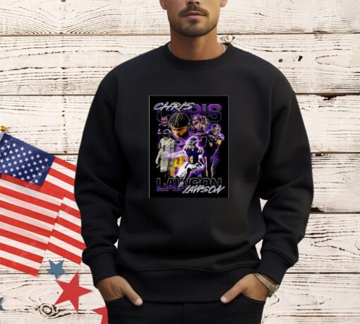 Chris Lawson Archbishop Riordan football graphic poster shirt