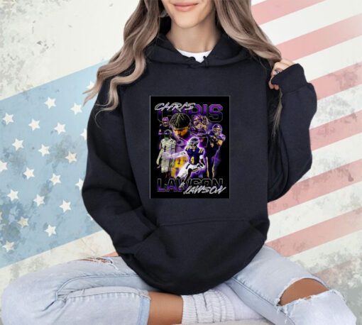 Chris Lawson Archbishop Riordan football graphic poster shirt