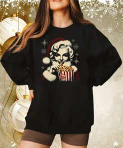 Christmas Santa Popstar Marilyn Monroe Sweatshirt