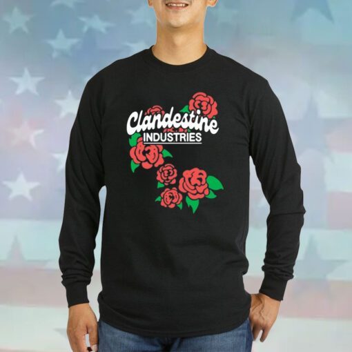 Clandestineindustries Band Of Roses Sweatshirts